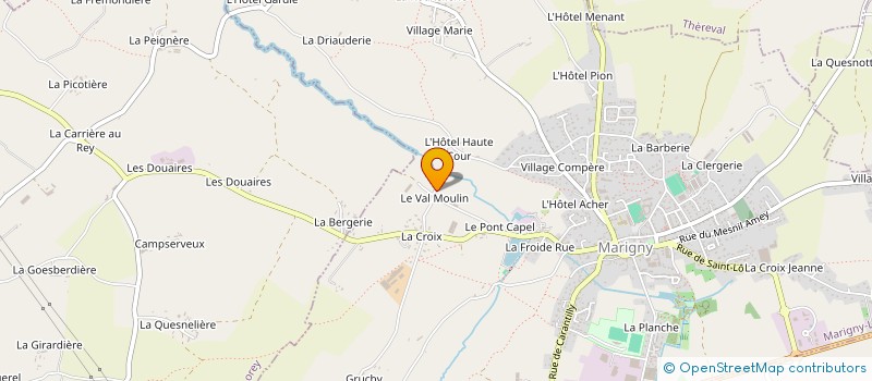 localisation de l'entreprise MONSIEUR YANNICK HULMER à MARIGNY-LE-LOZON