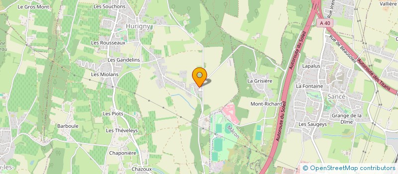 localisation de l'entreprise MONSIEUR YANNICK HYVERNAT à HURIGNY
