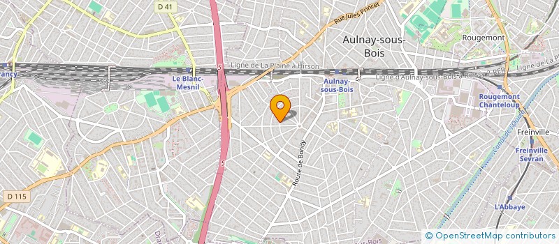 localisation de l'entreprise MONSIEUR YANNICK JACOB à AULNAY-SOUS-BOIS