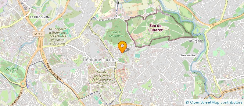 localisation de l'entreprise MONSIEUR YANNICK JAUMOUILLE à MONTPELLIER