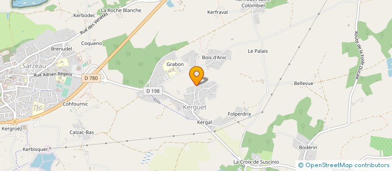 localisation de l'entreprise MONSIEUR YANNICK JEFFROY à SARZEAU