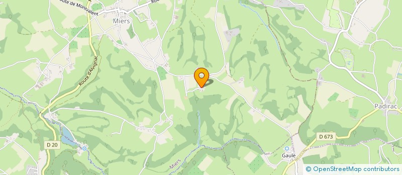 localisation de l'entreprise MONSIEUR YANNICK JEROME PAILLET  MIERS