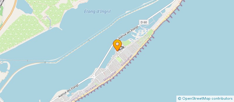 localisation de l'entreprise MONSIEUR YANNICK JORQUERA à FRONTIGNAN