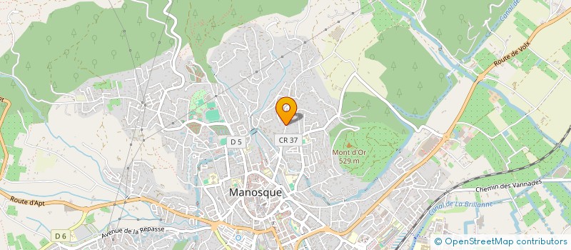 localisation de l'entreprise MONSIEUR YANNICK JOUFFRET à MANOSQUE