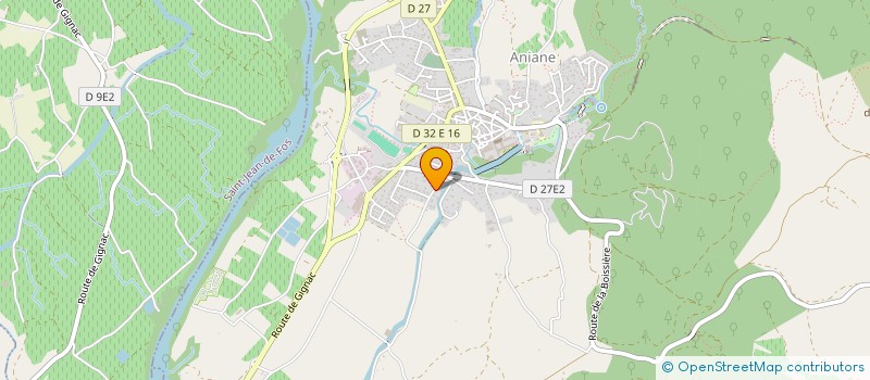 localisation de l'entreprise MONSIEUR YANNICK JOULLIE  ANIANE