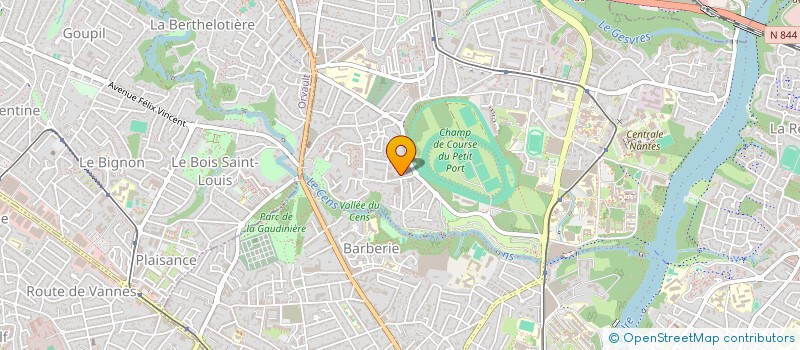 localisation de l'entreprise MONSIEUR YANNICK JUNIOR MIYO NGUEPJIP à NANTES