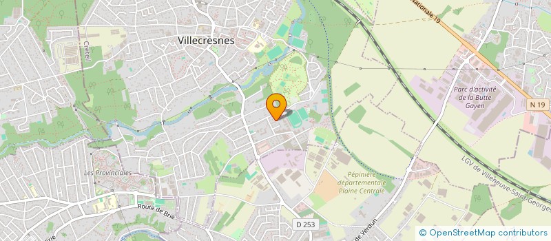 localisation de l'entreprise MONSIEUR YANNICK KADIMA BAKAMBU  VILLECRESNES