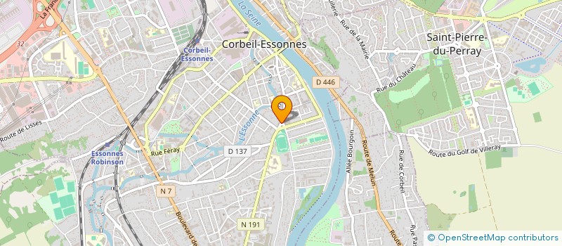 localisation de l'entreprise MONSIEUR YANNICK KAISSE à CORBEIL-ESSONNES