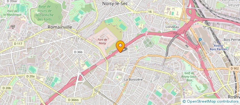 localisation de l'entreprise MONSIEUR YANNICK KAMGANG à NOISY-LE-SEC