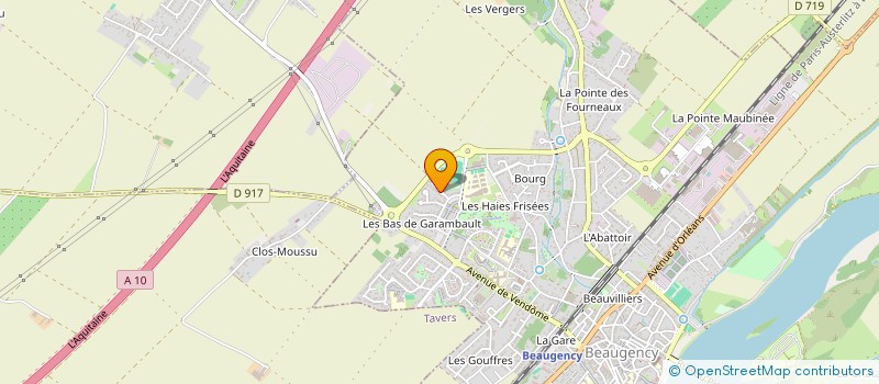localisation de l'entreprise MONSIEUR YANNICK KAUFINGER à BEAUGENCY