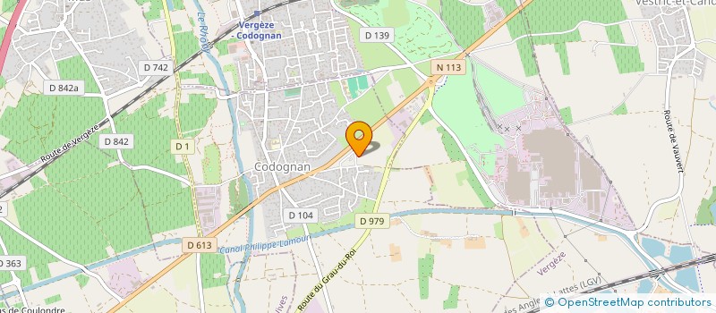 localisation de l'entreprise MONSIEUR YANNICK KELLER  CODOGNAN