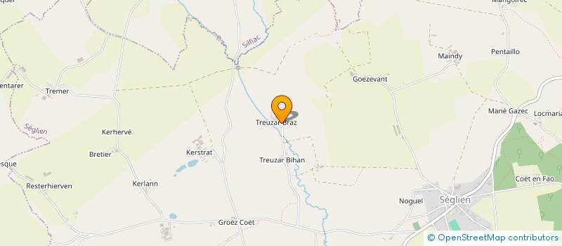 localisation de l'entreprise MONSIEUR YANNICK KERAMBRUN  SEGLIEN