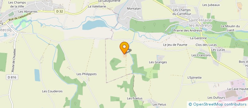localisation de l'entreprise MONSIEUR YANNICK KREUTER à SAINT-HILAIRE-LES-ANDRESIS