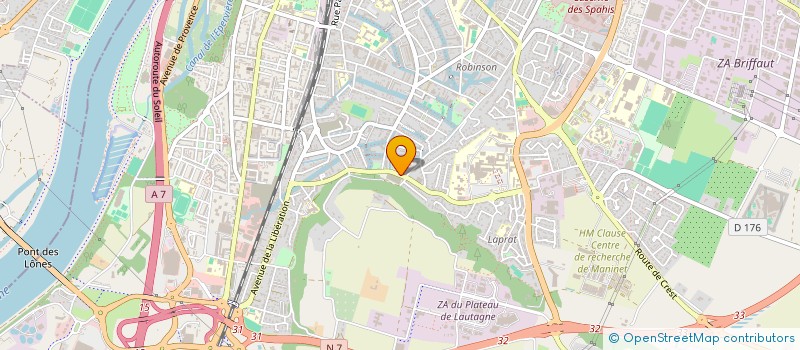 localisation de l'entreprise MONSIEUR YANNICK LACROIX à VALENCE