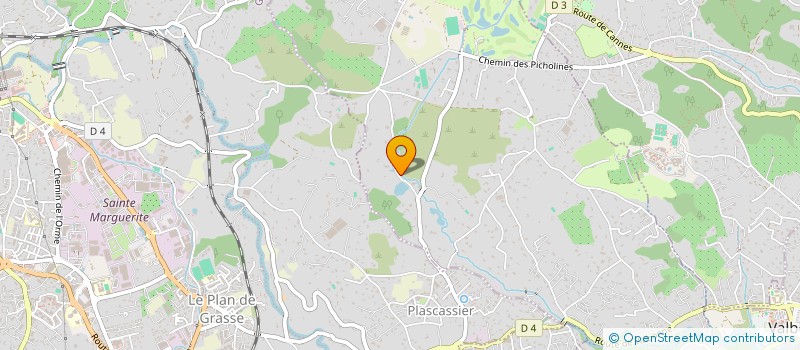 localisation de l'entreprise MONSIEUR YANNICK LAFLEUR  CHATEAUNEUF-GRASSE