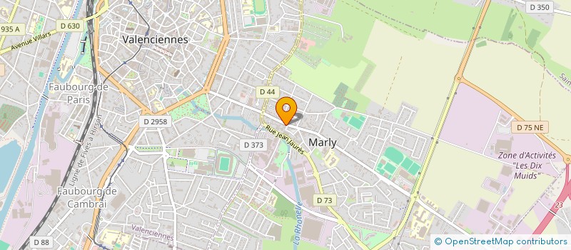 localisation de l'entreprise MONSIEUR YANNICK LALLEMANT à MARLY