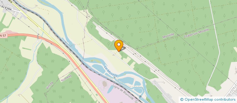 localisation de l'entreprise MONSIEUR YANNICK LANDORMY  CHATEL-SUR-MOSELLE