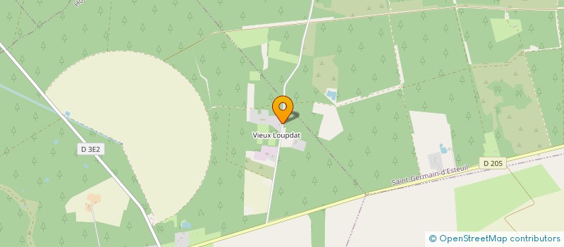 localisation de l'entreprise MONSIEUR YANNICK LAOCHE  HOURTIN