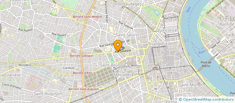 localisation de l'entreprise MONSIEUR YANNICK LAVIGNE  BORDEAUX