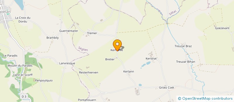 localisation de l'entreprise MONSIEUR YANNICK LE CUNFF  SEGLIEN