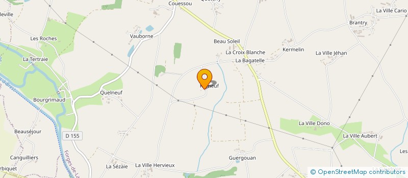 localisation de l'entreprise MONSIEUR YANNICK LE DOUARIN à PLEUGRIFFET