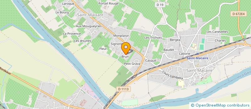 localisation de l'entreprise MONSIEUR YANNICK LE GALL  SAINT-MAIXANT