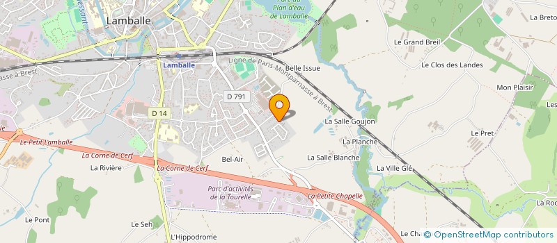localisation de l'entreprise MONSIEUR YANNICK LE GUEN à LAMBALLE-ARMOR