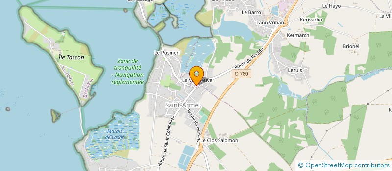 localisation de l'entreprise MONSIEUR YANNICK LE JOUBIOUX  SAINT-ARMEL