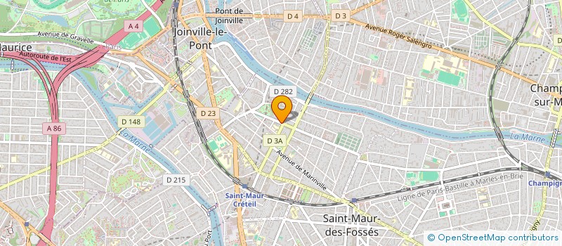 localisation de l'entreprise MONSIEUR YANNICK LE MANACH à SAINT-MAUR-DES-FOSSES