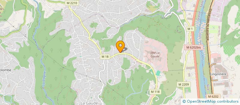 localisation de l'entreprise MONSIEUR YANNICK LE MARQUER  LA GAUDE