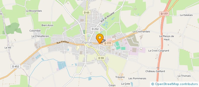 localisation de l'entreprise MONSIEUR YANNICK LE NAVENNEC  LOHEAC