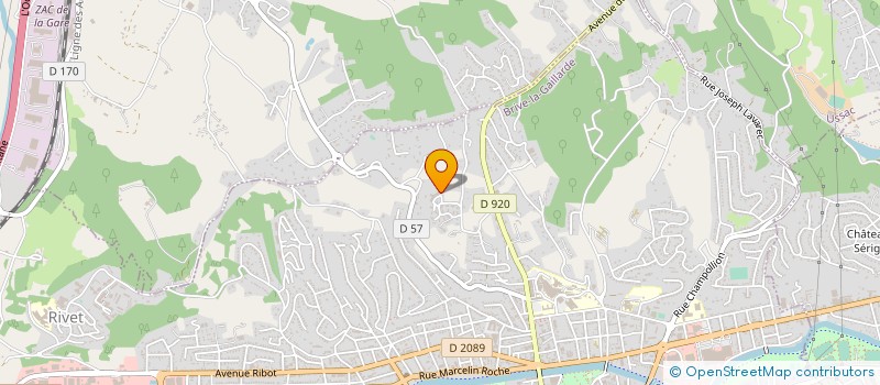 localisation de l'entreprise MONSIEUR YANNICK LE PELTIER  BRIVE-LA-GAILLARDE