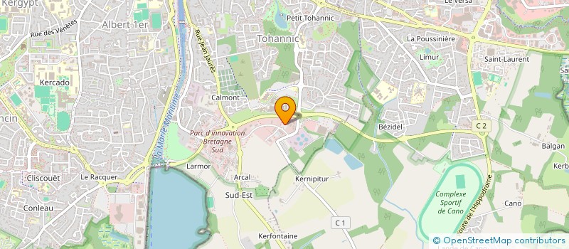 localisation de l'entreprise MONSIEUR YANNICK LE PORT  VANNES