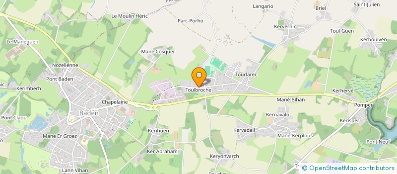 localisation de l'entreprise MONSIEUR YANNICK LE SOMMER  BADEN