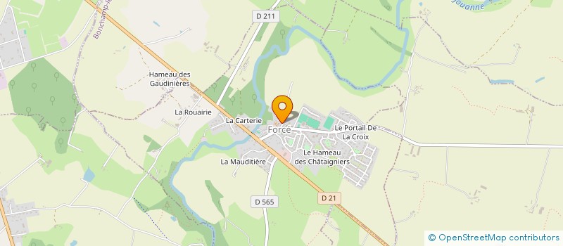 localisation de l'entreprise MONSIEUR YANNICK LEBECQ à ENTRAMMES