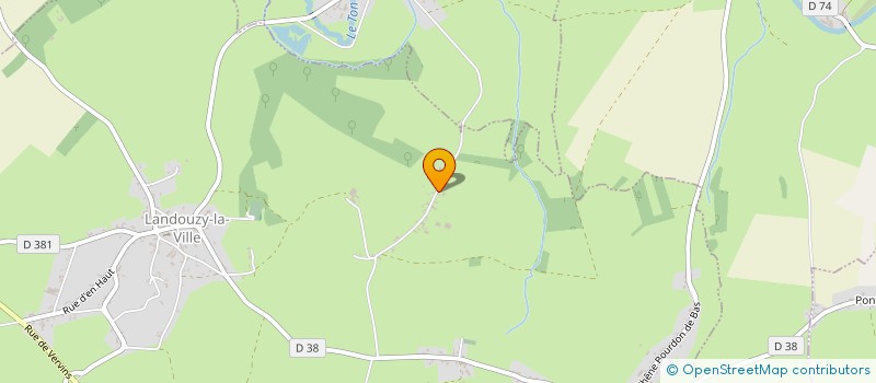 localisation de l'entreprise MONSIEUR YANNICK LECLERE  LANDOUZY-LA-VILLE