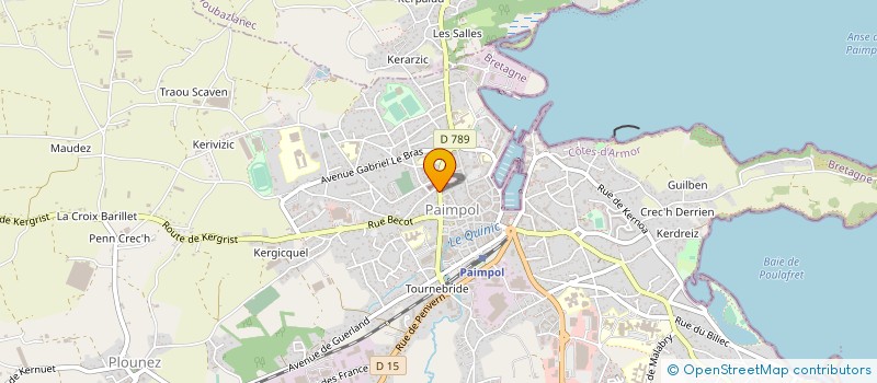 localisation de l'entreprise MONSIEUR YANNICK LEDY  KERFOT