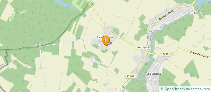 localisation de l'entreprise MONSIEUR YANNICK LEFRANCOIS  HERMERAY