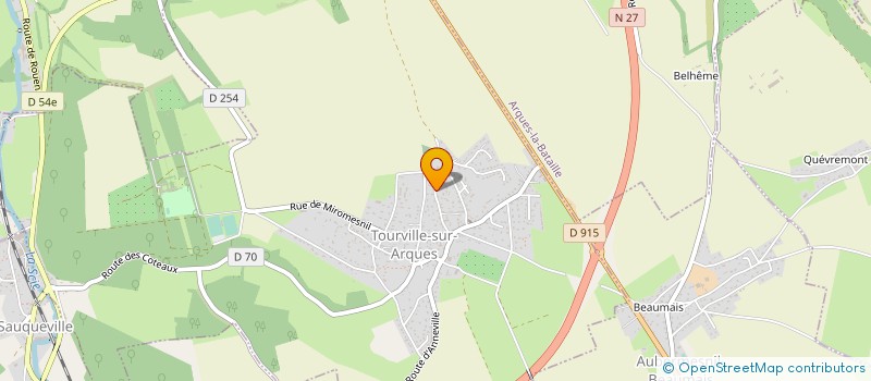 localisation de l'entreprise MONSIEUR YANNICK LEGOIS à TOURVILLE-SUR-ARQUES