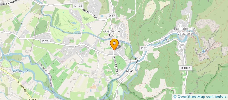 localisation de l'entreprise MONSIEUR YANNICK LEIDIER  SAUMANE-DE-VAUCLUSE