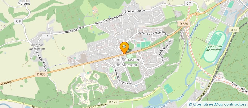 localisation de l'entreprise MONSIEUR YANNICK LEMARCHAND  SAINT-SEBASTIEN-DE-MORSENT