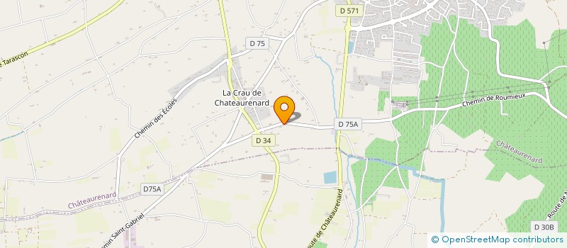 localisation de l'entreprise MONSIEUR YANNICK LEMESLE à CHATEAURENARD