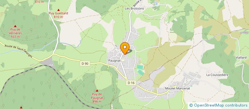 localisation de l'entreprise MONSIEUR YANNICK LEMEU à RIOM