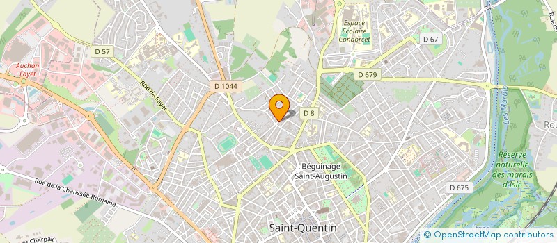 localisation de l'entreprise MONSIEUR YANNICK LENGRAND à SAINT-QUENTIN