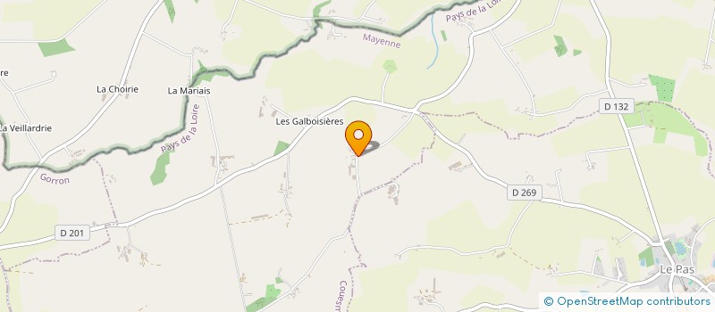 localisation de l'entreprise MONSIEUR YANNICK LEPENNETIER à COUESMES-VAUCE