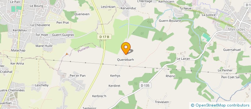 localisation de l'entreprise MONSIEUR YANNICK LETORT  PLUNERET