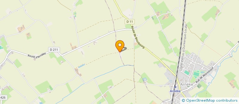 localisation de l'entreprise MONSIEUR YANNICK LEURS  RUBROUCK