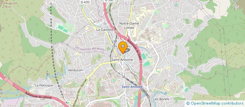 localisation de l'entreprise MONSIEUR YANNICK LEVY à MARSEILLE