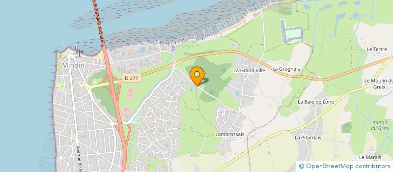 localisation de l'entreprise MONSIEUR YANNICK LEYAS  LA PLAINE-SUR-MER