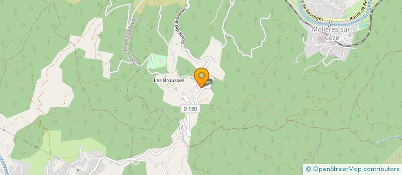 localisation de l'entreprise MONSIEUR YANNICK LINDE à MOLIERES-SUR-CEZE